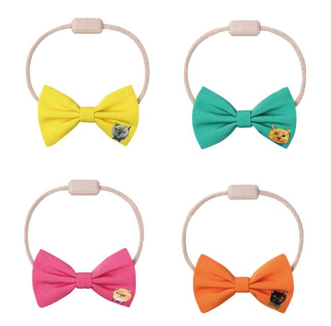 necono Mannine cat ribbon necklace(マンナイン キャット リボン ネックレス)　プレーン　